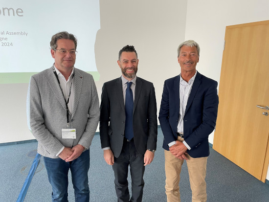 Photo of Carlo Hijzen (VACO, Netherlands), Guido Gambassi (AIRP, Itlay), Volker Nitz (FFRD, Denmark)