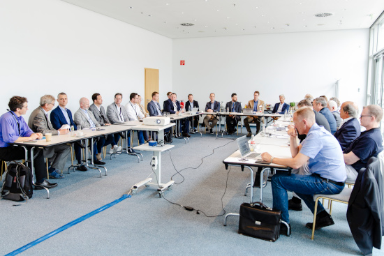 Bipaver board discussing