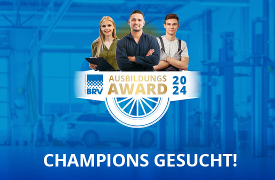 BRV Ausbildungs-Award 2024: Bewerbungsfrist startet am 01.12.2023