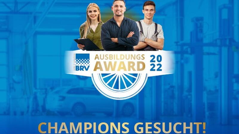 Nachwuchswettbewerb der Reifenbranche: der BRV Ausbildungs-Award 2022