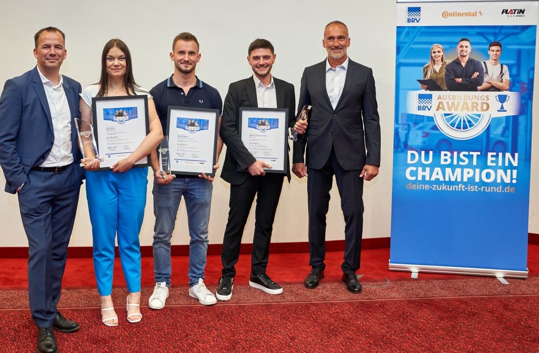Gewinner des BRV Ausbildungs-Awards 2023 