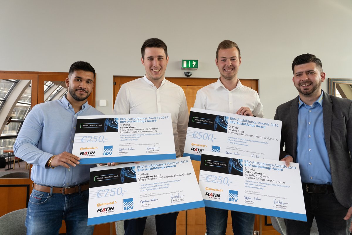 BRV-Ausbildungs-Awards 2019